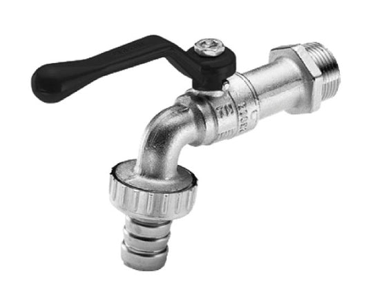 RUBINETTO PORTAGOMMA A SFERA CON LEVA 3/4   TIEMME RACCORDERIE SPA