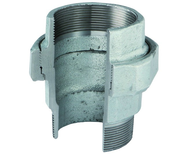 BOCCHETTONE MASCHIO FEMMINA IN GHISA MALLEABILE ZINCATO 3/4   GEORG FISHER