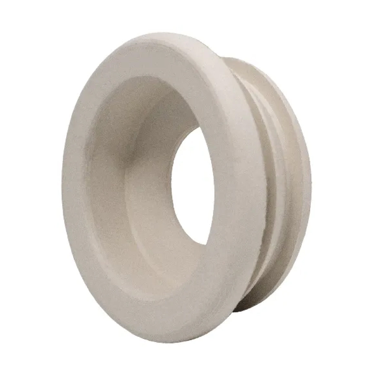 MORSETTO IN GOMMA BIANCA PER WC ø55x30   Idroweb