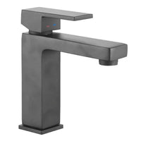 RUBINETTO MISCELATORE MONOCOMANDO PER LAVABO NERO OPACO SERIE GREEN 2.0 NERO OPACO Idroweb