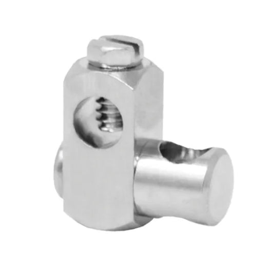 MORSETTO FERMA ASTINA DOPPIO IN OTTONE    Idroweb