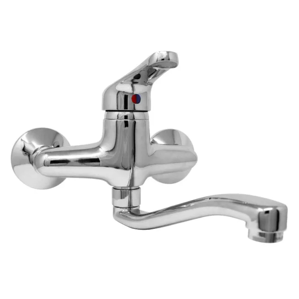 RUBINETTO MISCELATORE MONOCOMANDO PER LAVELLO A PARETE SERIE PEGASO CROMATO 1/2   RUBINETTERIA PAFFONI Spa