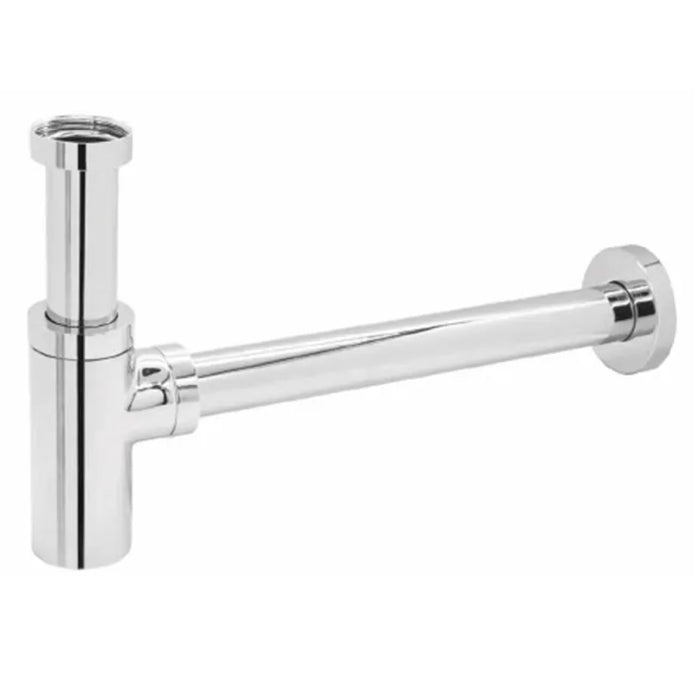 SIFONE TONDO IN OTTONE CROMATO MODELLO VISUAL ECO 11/4 X 32MM   Idroweb