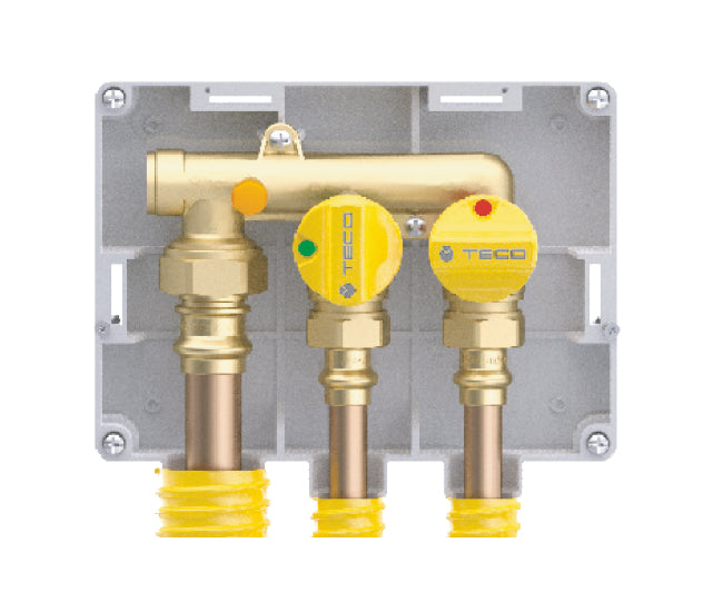 COLLETTORE GAS MULTI-INTERCETTAZIONE DUE VIE MODELLO K2.2 3/4   TECO Srl