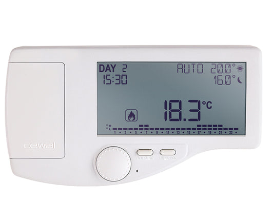 CRONOTERMOSTATO DIGITALE GIORNALIERO/SETTIMANALE MODELLO ENJOY 7 GG   CEWAL SPA