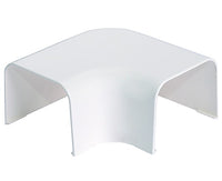 CURVA PIANA PER CONDIZIONAMENTO IN PVC 90x65 MM   VECAM-CO S.P.A