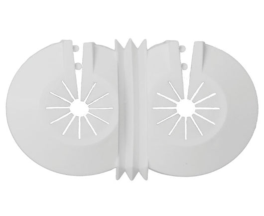 ROSETTA IN PLASTICA UNIVERSALE PER RADIATORI DA ø8-18   ITI PLAST