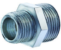 RACCORDO DIRITTO RIDOTTO MASCHIO MASCHIO IN ACCIAIO ZINCATO 3/4x3/8   Idroweb