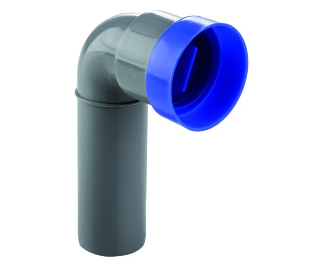 CURVA TECNICA PROLUNGATA AD INNESTO IN PP CON GUARNIZIONE SERIE ED TECH ø40x11/4   WAVIN ITALIA S.P.A.