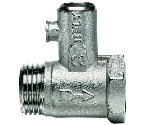 VALVOLA DI SICUREZZA IN OTTONE PER SCALDABAGNO 3/8   GNALI BOCIA S.R.L.