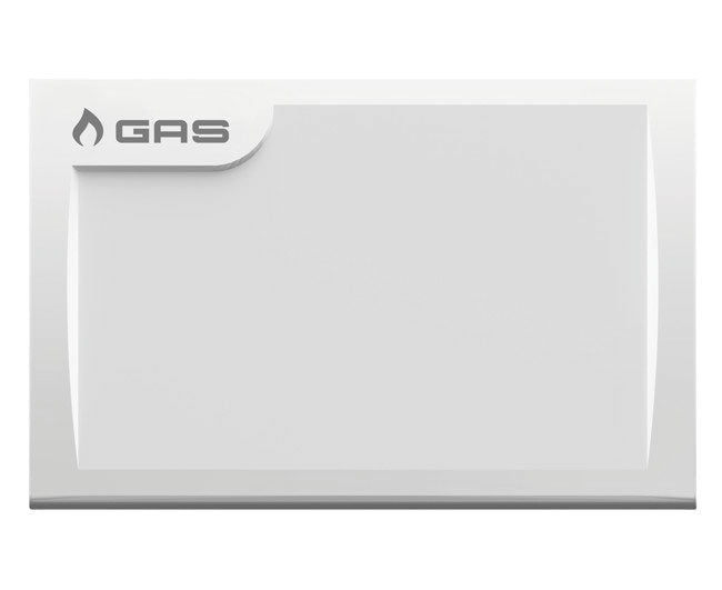 PLACCA DI COPERTURA BIANCA PER VALVOLE INTERCETTAZIONE VECCHIA CONNESSIONE AD U 122X80 MM   TECO Srl