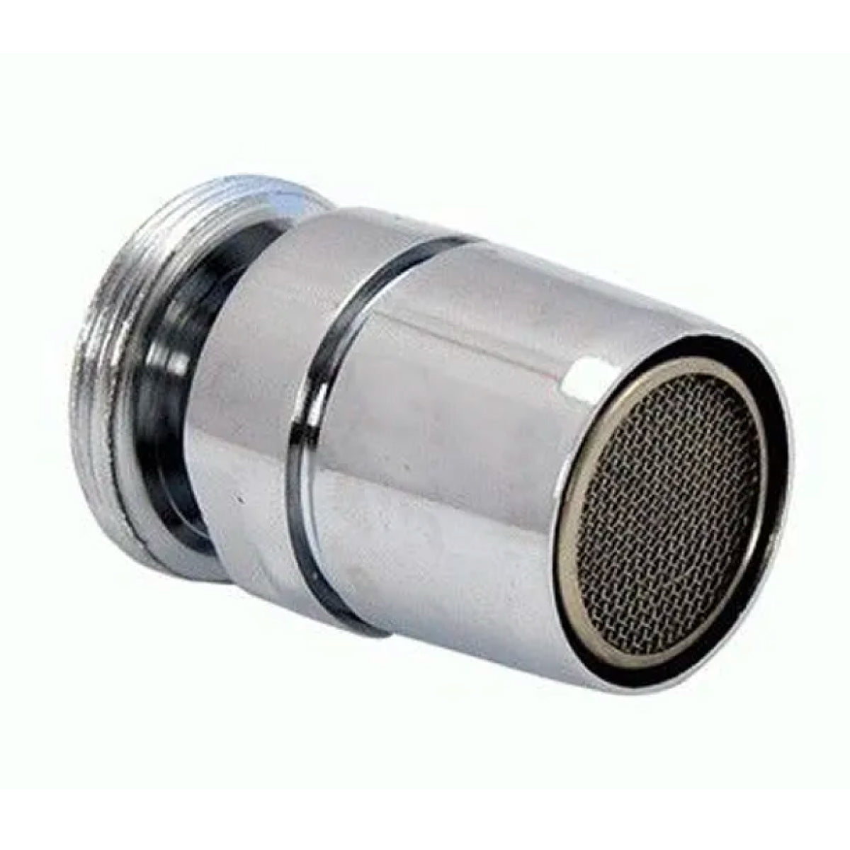 AERATORE MASCHIO CON SNODO IN OTTONE CROMATO PER MISCELATORE MM 24x1 Idroweb