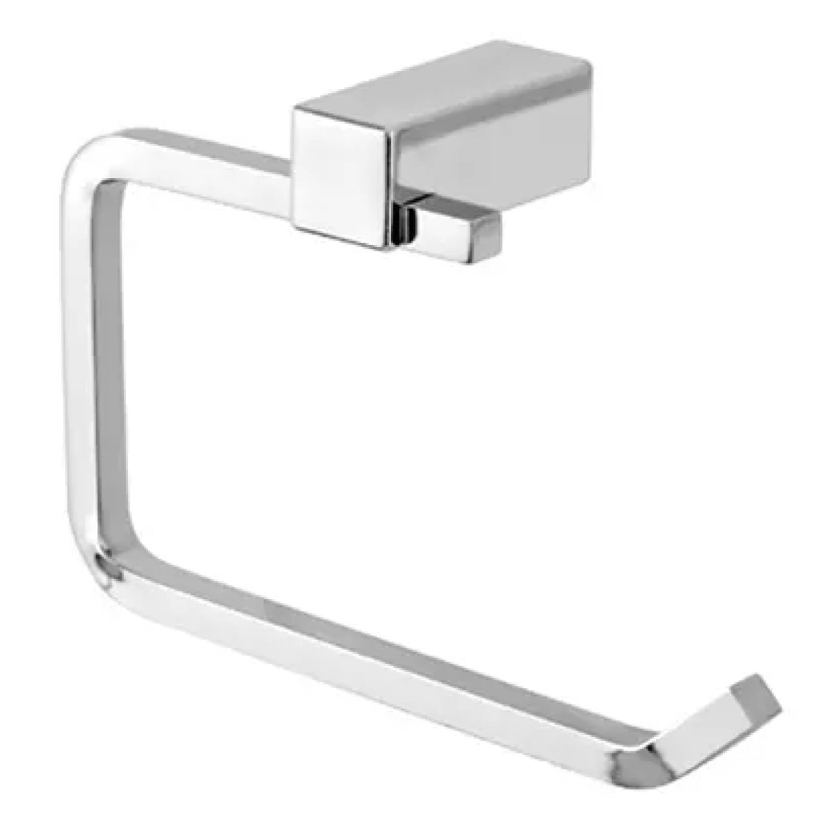 PORTAROTOLO IN ACCIAIO CROMATO MODELLO UNICA DIM. CM(LXH):15X10 CROMO   Idroweb