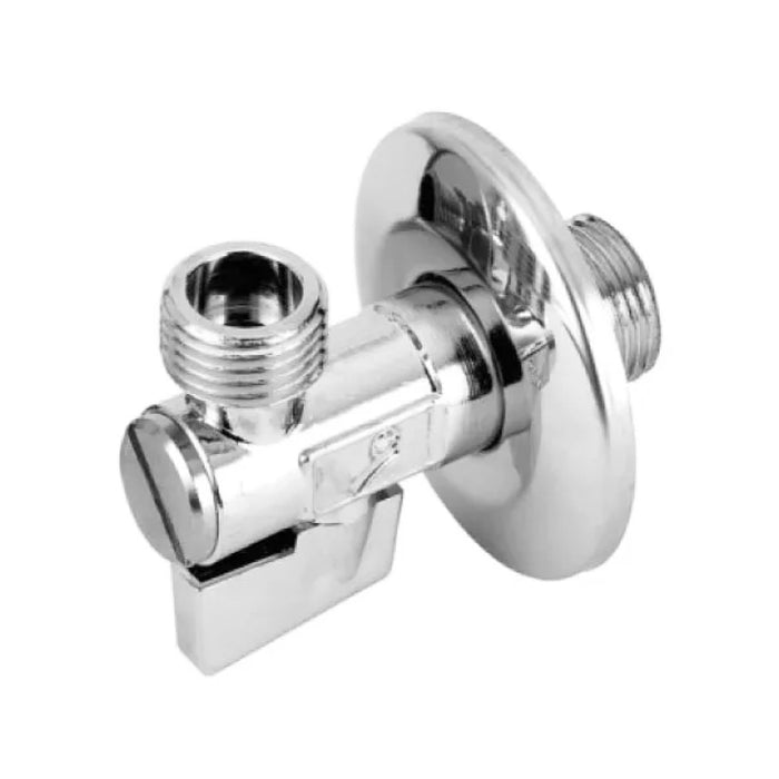 RUBINETTO SOTTOLAVABO A SFERA IN OTTONE CROMATO CON FILTRO 1/2X3/8   EUROTERMO