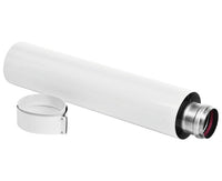 PROLUNGA COASSIALE UNIVERSALE BIANCA ø60/100  MT 1   PUCCI SRL