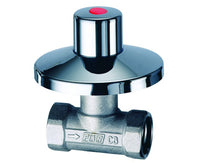 RUBINETTO ARRESTO INCASSO A VITONE IN OTTONE CON CAPPUCCIO 1/2   FAR RUBINETTERIE