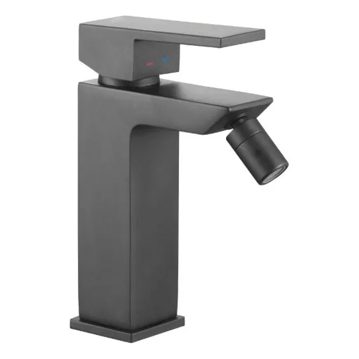 RUBINETTO MISCELATORE MONOCOMANDO PER BIDET NERO OPACO SERIE GREEN 2.0 NERO OPACO    Idroweb