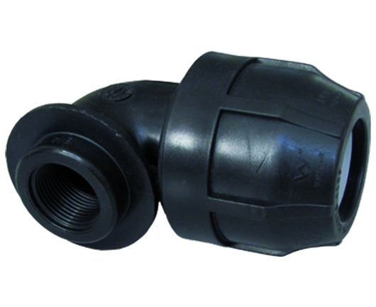 GOMITO POLIPROPILENE FEMMINA ø40x11/4 PN16   NUPIGECO