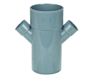 BRAGA DOPPIA RIDOTTA 45  ° MASCHIO FEMMINA  EE ¸ 100/40/40   NICOLL S.R.L.