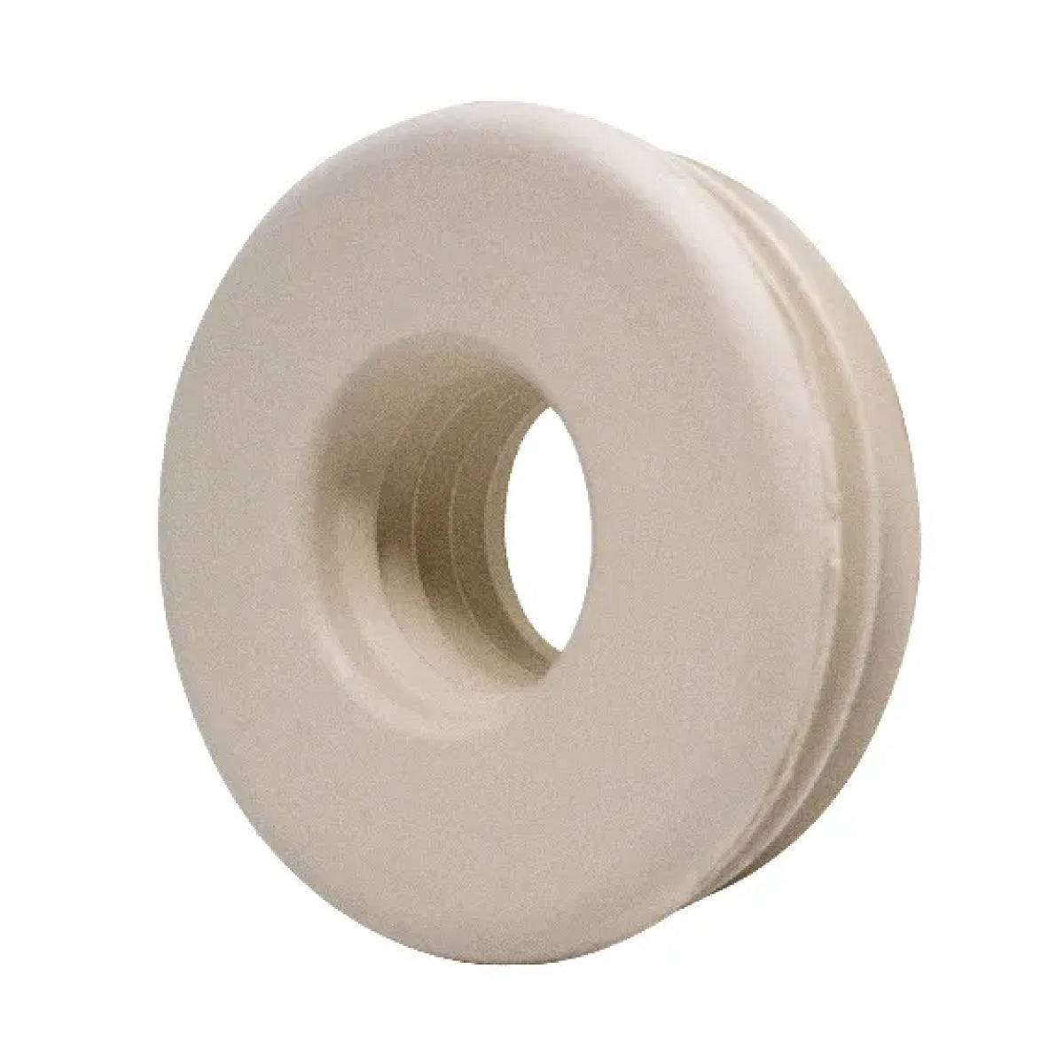 MORSETTO IN GOMMA BIANCA PER WC ø70x30   Idroweb