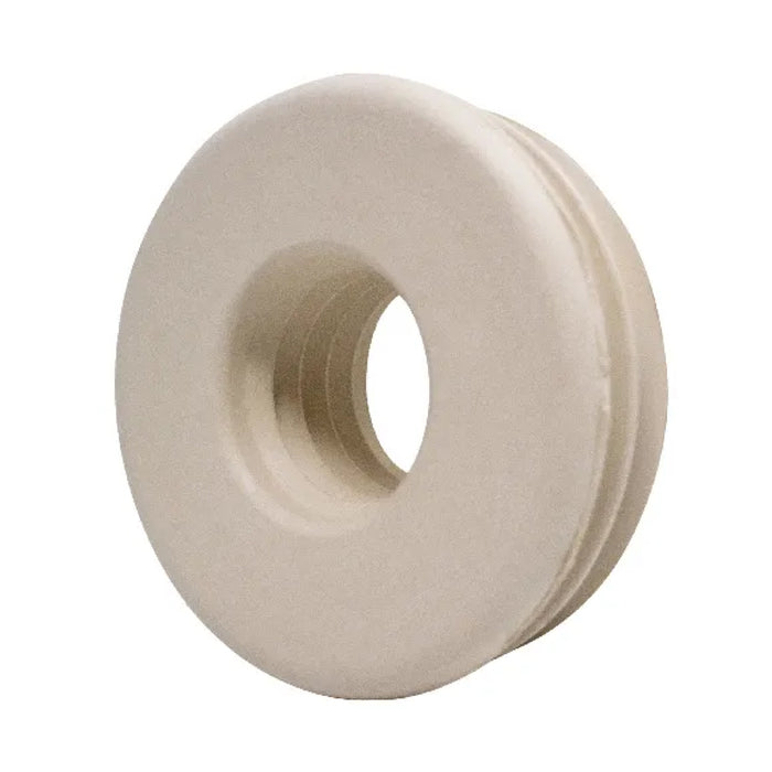 MORSETTO IN GOMMA BIANCA PER WC ø70x30   Idroweb