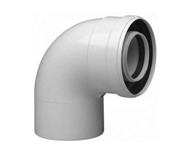 CURVA COASSIALE 90  °  DI PARTENZA  EE ? 60/100   BAXI SPA