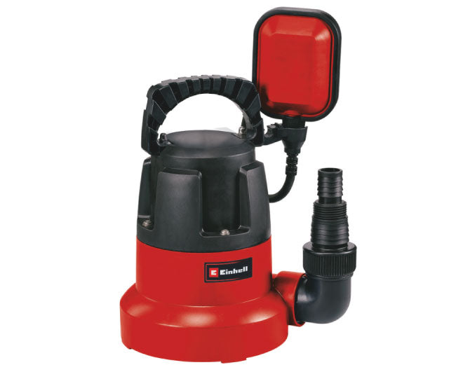 Elettropompa sommergibile da drenaggio per acque chiare monofase modello   gc-sp 3580 ll  Potenza 350w - portata max 8000l/h  Einhell italia s.r.l.