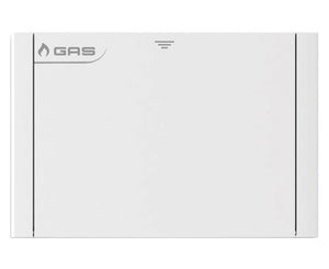 PLACCA DI COPERTURA BIANCA PER VALVOLA DI INTERCETTAZIONE DRITTA E PER CONNESSIONE AD U 135X90 MM   TECO Srl