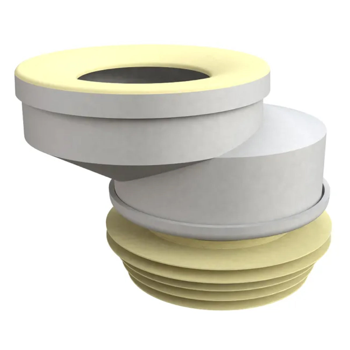 MANICOTTO RIGIDO ECCENTRICO IN PP PER VASO ECCENTRICO 40 MM ø100   BONOMINI S.R.L.