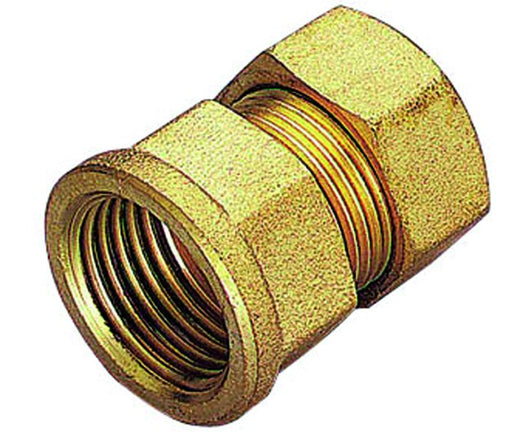 RACCORDO DIRITTO FEMMINA CON TENUTA O-RING PER TUBO RAME MODELLO 1300 1/2 ø16   TIEMME RACCORDERIE SPA