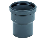 RIDUZIONE ECCENTRICA MASCHIO FEMMINA AD INNESTO IN PP CON GUARNIZIONE Ø110F/90M   MULTI PLAST