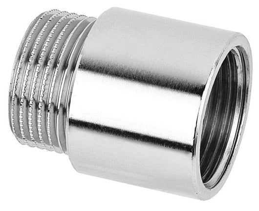 RACCORDO DIRITTO MASCHIO/FEMMINA IN OTTONE CROMATO SERIE 1500 1X20 MM   TIEMME RACCORDERIE SPA