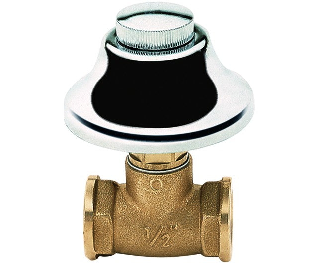 RUBINETTO ARRESTO INCASSO A VITONE IN OTTONE CON CAPPUCCIO 1/2   ITAP s.p.a.