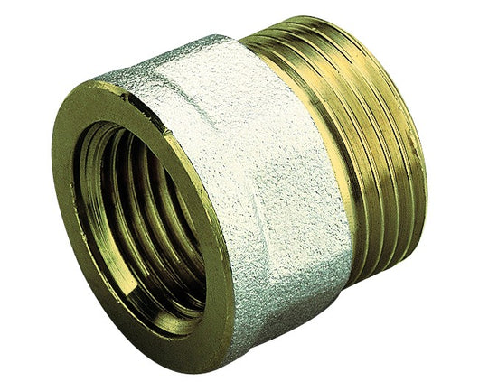 RACCORDO DIRITTO FEMMINA IN OTTONE GIALLO MODELLO WATERBLOCK-GN 1/2X3/4 ø18   TIEMME RACCORDERIE SPA