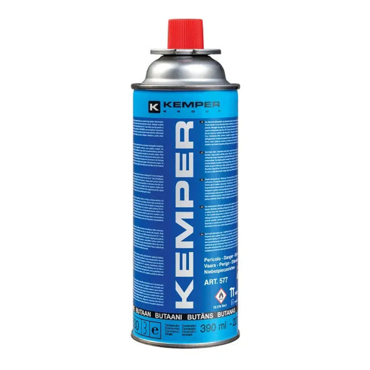 CARTUCCIA BOMBOLA GAS CON VALVOLA 227 GR   KEMPER SRL