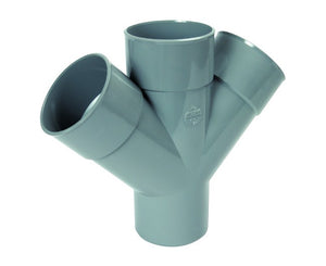 BRAGA DOPPIA 45  ° MASCHIO FEMMINA  EE ¸ 100   NICOLL S.R.L.