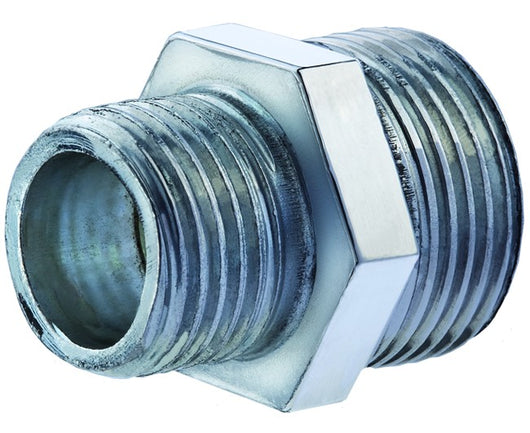 RACCORDO DIRITTO RIDOTTO MASCHIO MASCHIO IN ACCIAIO ZINCATO 3/4x1/2   RM RACCORDERIE METALLICHE SPA