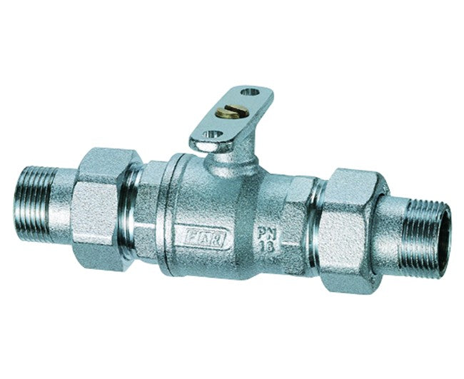 VALVOLA DI ZONA A SFERA A PASSAGGIO TOTALE A DUE VIE MOTORIZZABILE 1/2   FAR RUBINETTERIE