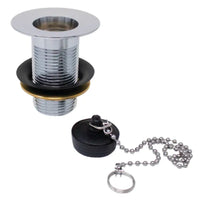 PILETTA PER LAVABO IN OTTONE CROMATA SENZA TROPPO PIENO 1   ANGELETTI