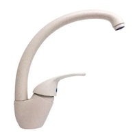 RUBINETTO MISCELATORE MONOCOMANDO PER LAVELLO SERIE KAPPA GRANITO AVENA 3/8   RUBINETTERIE EURORAMA S.P.A.