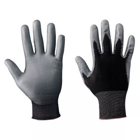 Guanti da lavoro in nitrile e nylon neri  Taglia 10  Idroweb