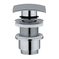 PILETTA CLIC CLAK CON TAPPO IN OTTONE QUADRATA CROMATA SENZA TROPPO PIENO 11/4   Idroweb