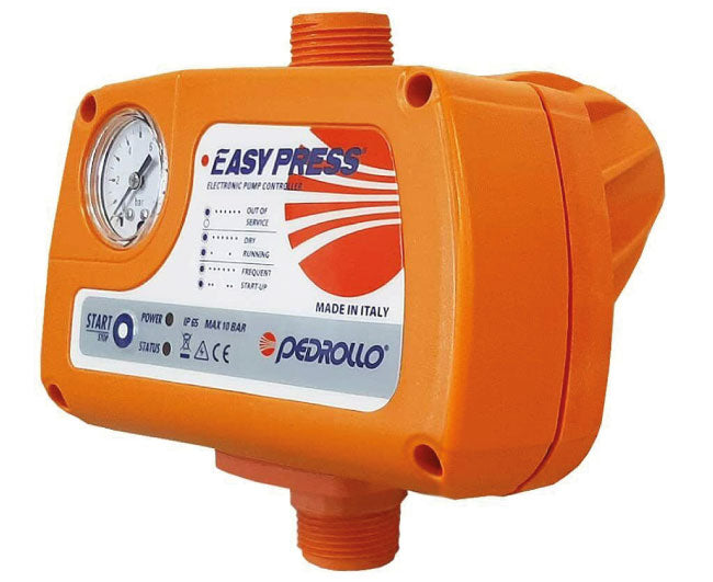 REGOLATORE ELETTRONICO DI PRESSIONE TIPO PRESS CONTROL POTENZA MAX:1,5KW (HP 2) P.RIPARTENZA: 2,2 BAR   PEDROLLO S.P.A.