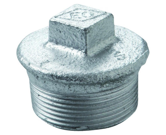 TAPPO MASCHIO IN GHISA MALLEABILE ZINCATO 11/2   GEORG FISHER