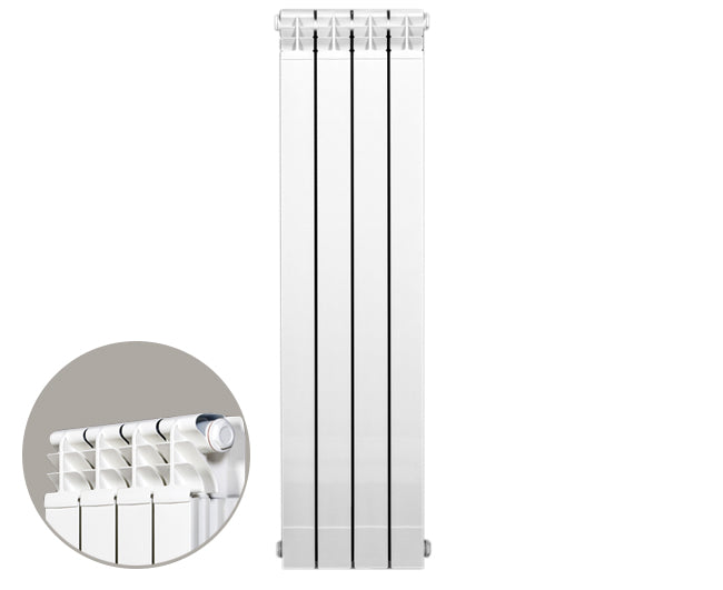 Radiatore in alluminio estruso modello magma  I= 140 cm 4 elementi watt/elem: 257  4,0000  pz
