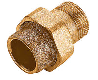 BOCCHETTONE A SALDARE MASCHIO FEMMINA IN BRONZO SERIE 4000 1 ø28   FRA-BO SPA