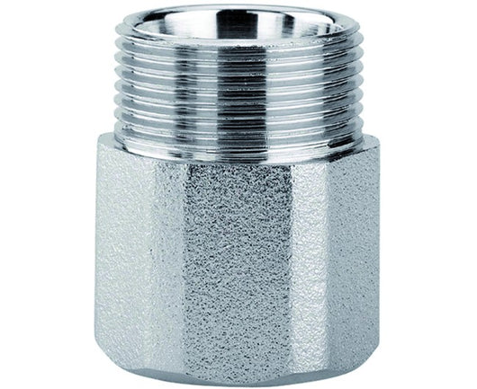 RACCORDO DIRITTO FEMMINA IN OTTONE CROMATO 3/4 ø22 C/KIT RAME M 24X19   ARTECLIMA S.R.L.