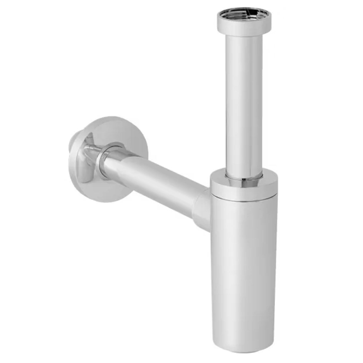 SIFONE TONDO IN ABS CROMATO PER LAVABO 11/4 X 32MM   GEBERIT