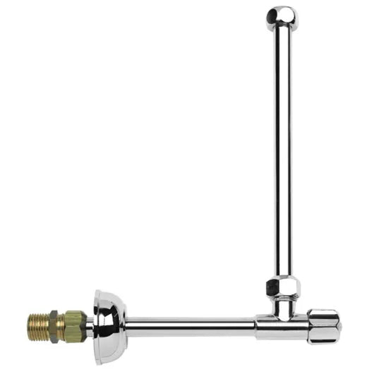 RUBINETTO DOPPIA CANNETTA IN OTTONE CROMATO PER CASSETTA WC 1/2X3/8ø10   ZAGI S.R.L.