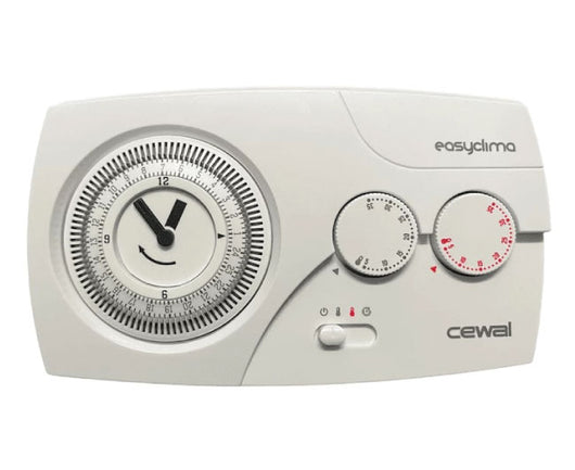 CRONOTERMOSTATO ELETTROMECCANICO A MEMBRANA GIORNALIERO MODELLO EASYCLIMA 24 h   CEWAL SPA